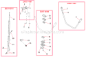 Page J Diagram and Parts List for B45  Shindaiwa Brush Cutter