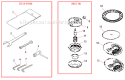 Page K Diagram and Parts List for B530  Shindaiwa Brush Cutter