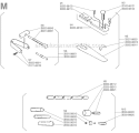 Page M Diagram and Parts List for BP-35  Shindaiwa Brush Cutter