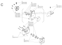 Page C Diagram and Parts List for BP-35  Shindaiwa Brush Cutter