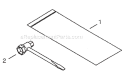 Page M Diagram and Parts List for BP25  Shindaiwa Brush Cutter