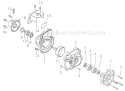 Page B Diagram and Parts List for BP25  Shindaiwa Brush Cutter