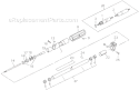 Page J Diagram and Parts List for BP30L-T  Shindaiwa Brush Cutter