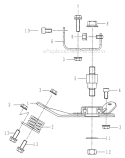 Page N Diagram and Parts List for BP40LA  Shindaiwa Brush Cutter