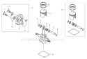 Page C Diagram and Parts List for BP40LA  Shindaiwa Brush Cutter