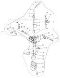 Page G Diagram and Parts List for BP40LA  Shindaiwa Brush Cutter