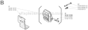 Page B Diagram and Parts List for C-250  Shindaiwa Brush Cutter