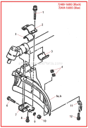Part Location Diagram of C550000401 Shindaiwa Guard