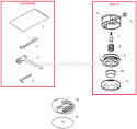 Page K Diagram and Parts List for C230  Shindaiwa Brush Cutter