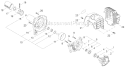 Page B Diagram and Parts List for C242  Shindaiwa Brush Cutter