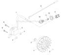 Page E Diagram and Parts List for C242  Shindaiwa Brush Cutter