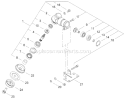 Page K Diagram and Parts List for C2510  Shindaiwa Brush Cutter