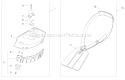 Page M Diagram and Parts List for C2510  Shindaiwa Brush Cutter