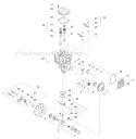 Page C Diagram and Parts List for C2510  Shindaiwa Brush Cutter