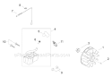 Page D Diagram and Parts List for C2510  Shindaiwa Brush Cutter