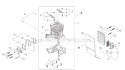 Page A Diagram and Parts List for C254 T10512001001 - T10512999999 Shindaiwa Brush Cutter