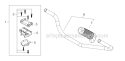 Page L Diagram and Parts List for C254 T10512001001 - T10512999999 Shindaiwa Brush Cutter