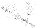 Page C Diagram and Parts List for C254 T10512001001 - T10512999999 Shindaiwa Brush Cutter