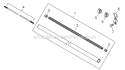 Page K Diagram and Parts List for C254 T10611001001 - T10611999999 Shindaiwa Brush Cutter
