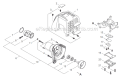 Page B Diagram and Parts List for C254 T10611001001 - T10611999999 Shindaiwa Brush Cutter