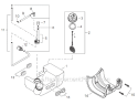 Page H Diagram and Parts List for C254 T10611001001 - T10611999999 Shindaiwa Brush Cutter