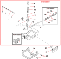 Part Location Diagram of 140-80 Shindaiwa Screen