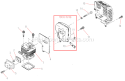 Page A Diagram and Parts List for C270  Shindaiwa Brush Cutter