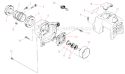 Page B Diagram and Parts List for C270  Shindaiwa Brush Cutter