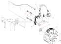 Page E Diagram and Parts List for C270  Shindaiwa Brush Cutter