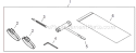 Page P Diagram and Parts List for C282  Shindaiwa Brush Cutter