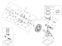 Part Location Diagram of A101000340 Shindaiwa Piston Ring