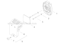 Part Location Diagram of A226001470 Echo Air Filter