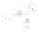 Part Location Diagram of 62901-83310 Shindaiwa Bracket, Throttle Cable