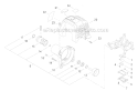 Fan Cover, Reed Valve Diagram and Parts List for C3410  Shindaiwa Brush Cutter