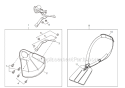 Page O Diagram and Parts List for C344 T15012001001 - T15012999999 Shindaiwa Brush Cutter