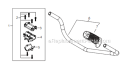 Page L Diagram and Parts List for C344 T15111001001 - T15111999999 Shindaiwa Brush Cutter