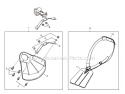 Page O Diagram and Parts List for C344 T15111001001 - T15111999999 Shindaiwa Brush Cutter
