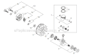 Page C Diagram and Parts List for C344 T15111001001 - T15111999999 Shindaiwa Brush Cutter