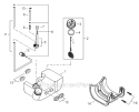 Page H Diagram and Parts List for C344 T15111001001 - T15111999999 Shindaiwa Brush Cutter