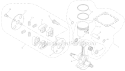 Page B Diagram and Parts List for C35LA  Shindaiwa Brush Cutter