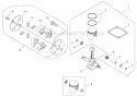 Piston, Clutch Diagram and Parts List for C35 9014161-9099999 Shindaiwa Brush Cutter
