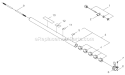 Outer Tube Diagram and Parts List for C35 9014161-9099999 Shindaiwa Brush Cutter