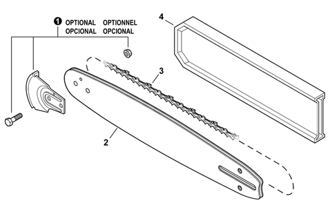 Part Location Diagram of S20BPX78CQ Shindaiwa Saw Chain 20