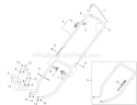 Page M Diagram and Parts List for CT2510  Shindaiwa Cultivator