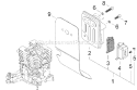 Page B Diagram and Parts List for CT2510  Shindaiwa Cultivator