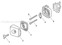 Part Location Diagram of 90022005065 Echo Trimmer Screw