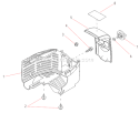 Page C Diagram and Parts List for DH230  Shindaiwa Hedge Trimmer