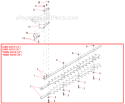Page J Diagram and Parts List for DH231  Shindaiwa Hedge Trimmer