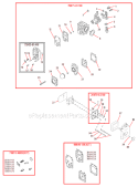 Page M Diagram and Parts List for DH231  Shindaiwa Hedge Trimmer