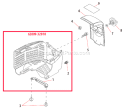 Page C Diagram and Parts List for DH231  Shindaiwa Hedge Trimmer